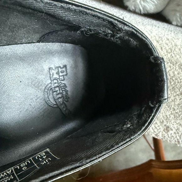 DR. MARTENS Holly Black Patent
Leather Platform Lace-Up Oxfords - Picture 14 of 17